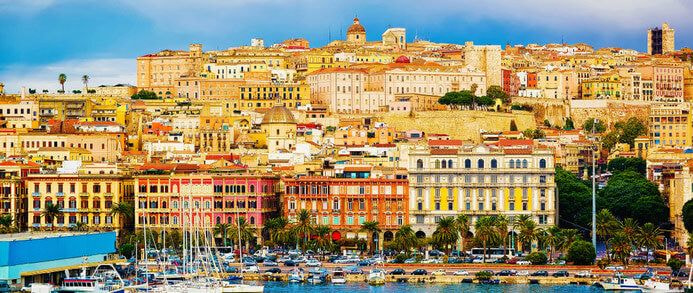 Percurso de carro pela Ilha da Sardenha: de Cagliari a Olbia