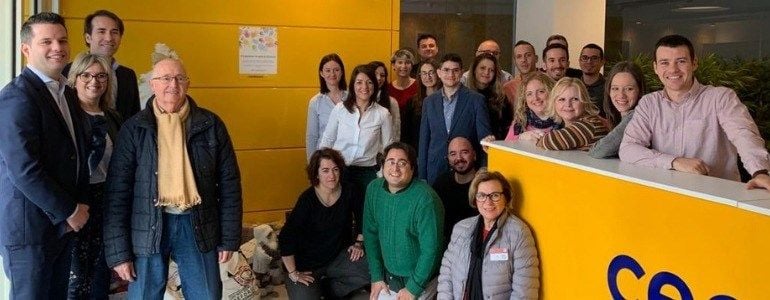 Equipo Centauro recogida alimentos 2018