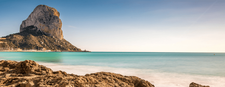 Trajetos de bicicleta Calpe Costa Blanca Aluguer de Carros Centauro Rent a Car