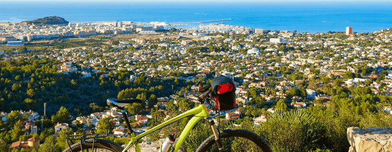 Trajeto de bicicleta Denia Montgó Costa Blanca