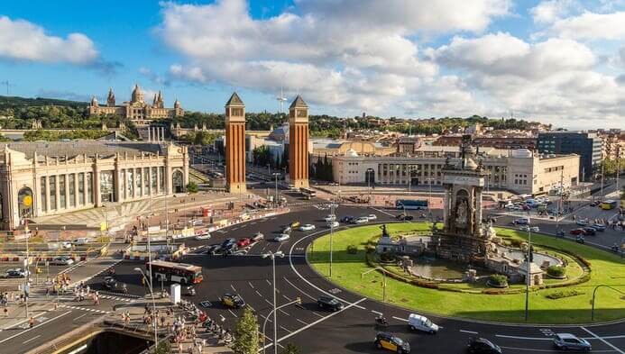 Free parking areas: Park for free in Barcelona