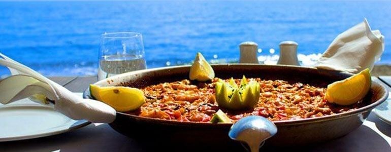 Paella chiringuito verano vacaciones