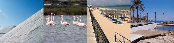 Saltlagunene i Torrevieja La Mata